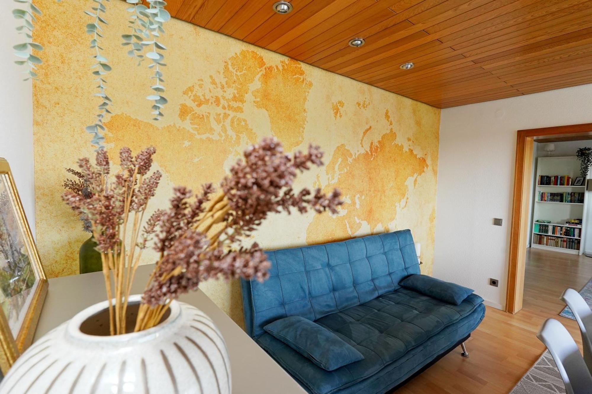 Tolle Wohnung Mit Panoramablick Weinheim Exterior foto